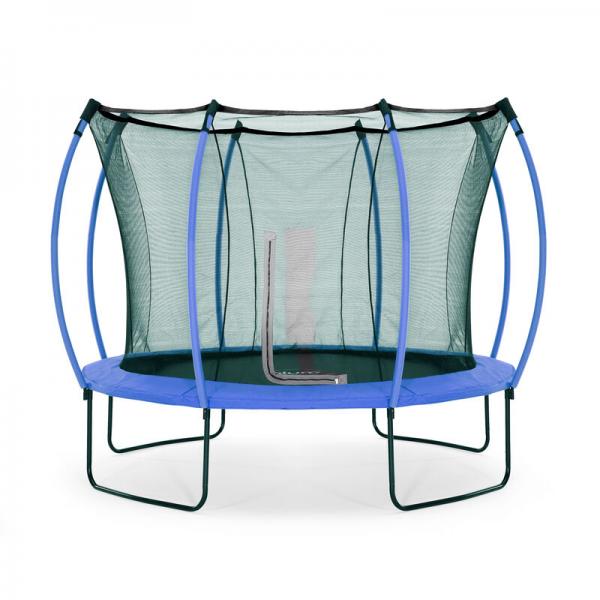 Plum 305 cm Colours Springsafe Trampolin mit Sicherheitsnetz, blau